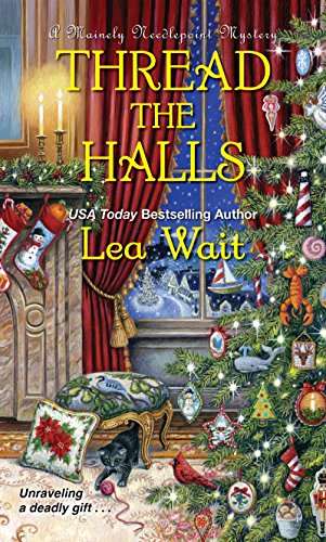 Book Cover Thread the Halls (A Mainely Needlepoint Mystery Book 6)