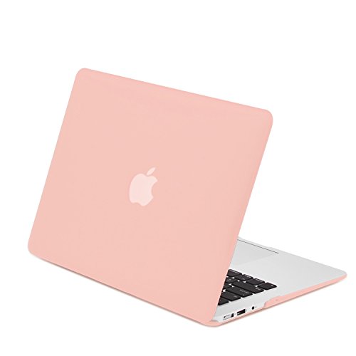 TOP CASE - Classic Series Rubberized Hard Case Compatible MacBook Air 13" (A1369 and A1466) (Release 2010-2017) - Satin White