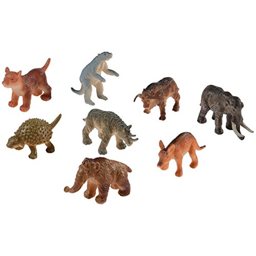 Book Cover Assorted Mini Ice Age Animal Action Figures (Set of 12)
