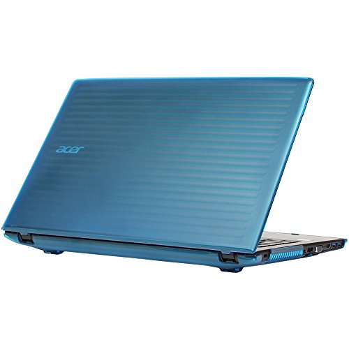 mCover Hard Shell Case for 15.6" Acer Aspire E 15 E5-575 / E5-576 Series Windows Laptop (Aqua)