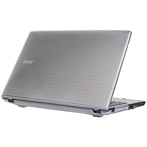 mCover Hard Shell Case for 15.6" Acer Aspire E 15 E5-575 / E5-576 Series Windows Laptop (Clear)