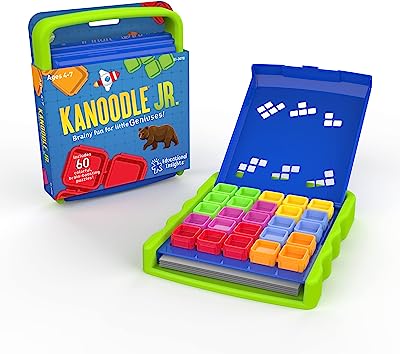 Book Cover Educational Insights Kanoodle Jr. Brain-Boosting Logic Game For Kids Ages 4+
