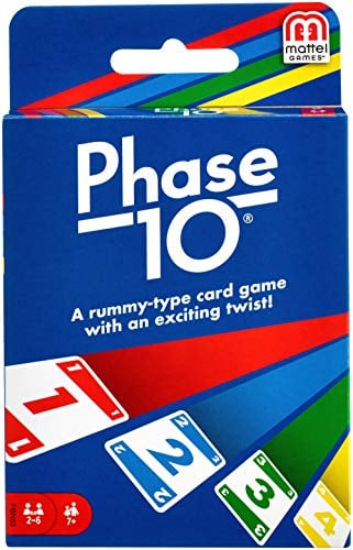 Book Cover Phase 10 Card Game