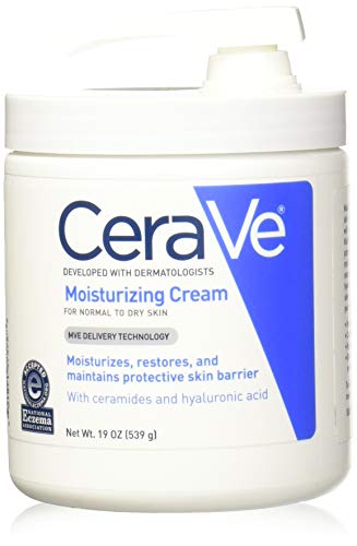 Book Cover Cerave Moisturizing Cream With Pump For Normal To Dry Skin 19 Oz