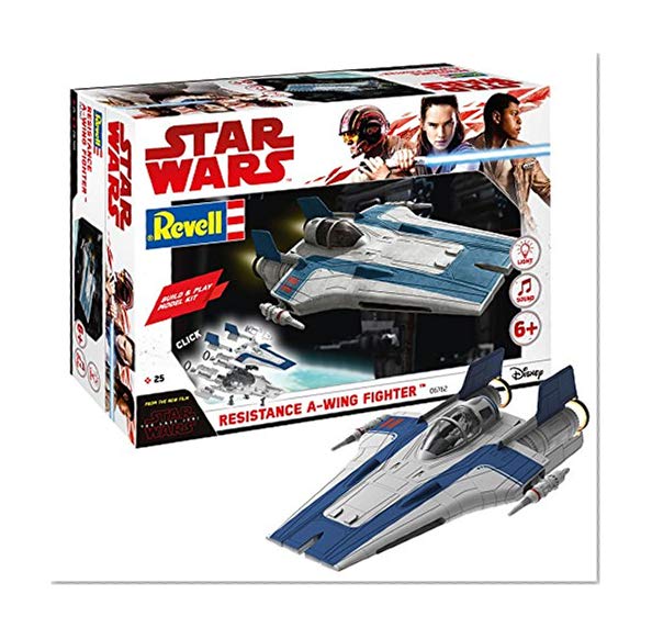 Revell - 06762 - Star Wars - Les derniers Jedi - Resistance A Wing fighter bleu