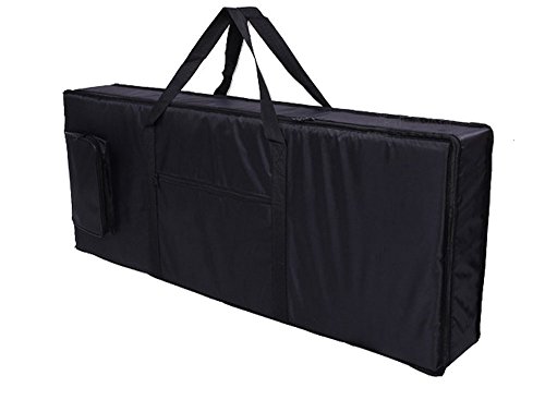 Book Cover Tosnail 61-note Keyboard Gig Bag Piano Case Padded with 6mm Cotton - 39'' x 16