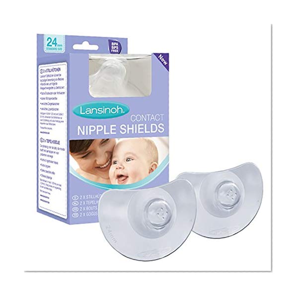 Lansinoh Pack de 2 Bouts de Sein + Etui de Protection