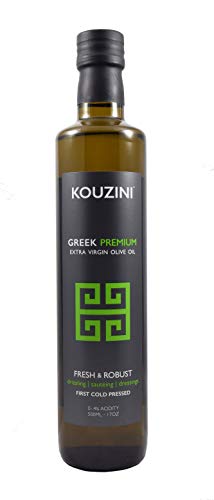 Book Cover Kouzini Extra Virgin Greek Olive Oil | First Cold Pressed | NYIOOC Award Winner | Single Origin | NONGMO | Family Owned