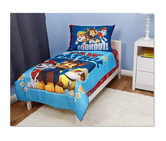 Book Cover Paw Patrol To The Lookout Toddler Bed Set