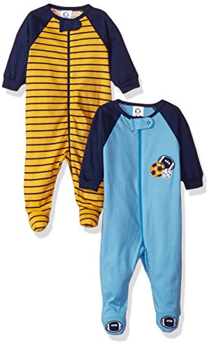 Gerber Baby Boys 2-Pack Sleep 'N Play, multisport, 3-6 Months