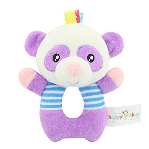 teytoy Panda Soft Rattle Toy for Over 0 Months