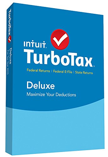 Book Cover TurboTax Deluxe 2015 Federal + State Taxes + Fed Efile Buyer's Choice