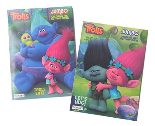 Book Cover DreamWorks Trolls 2Pack Coloring Book Set: The Trolls Movie (Assorted Titles)