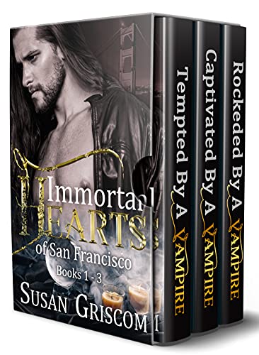 Book Cover Immortal Hearts of San Francisco, Books 1-3: A Vampire Rock Star Romance