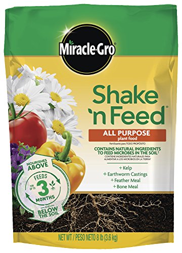 Book Cover Miracle-Gro Available 3002010 Shake 'N Feed All Purpose Continuous Release Plant, 8 LB