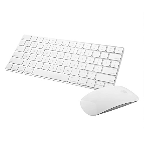 Book Cover Apple Wireless Magic Keyboard 2 -MLA22LL/A with Apple Magic Bluetooth Mouse 2 -MLA02LL/A (Renewed)