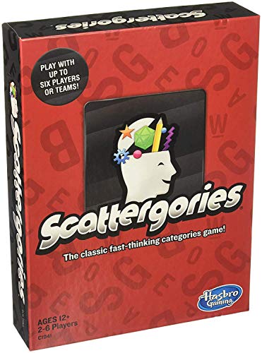 Book Cover Hasbro Gaming Scattergories Board Game