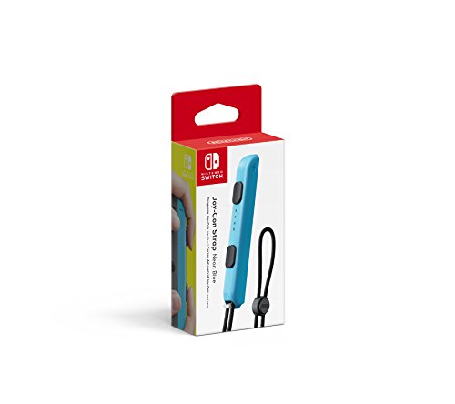 Book Cover Nintendo Joy-Con Strap - Neon Blue