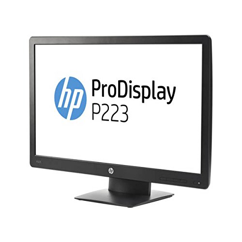 Book Cover HP ProDisplay P223 21.5-inch Monitor X7R61A8, Black