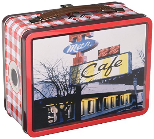 Book Cover Bif Bang Pow! Twin Peaks Double R Diner Tin Tote