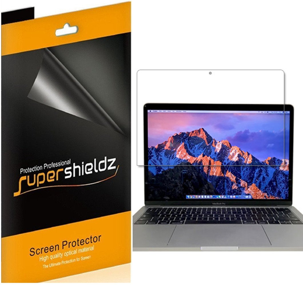 Book Cover Supershieldz (3 Pack) Designed for MacBook Pro 13 inch (2016-2022 / M1, M2) Touch Bar Screen Protector, Anti Glare and Anti Fingerprint (Matte) Shield