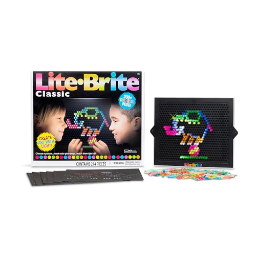 Book Cover Basic Fun! 02215 Lite Brite Ultimate Classic, Multicolor, 1 EA