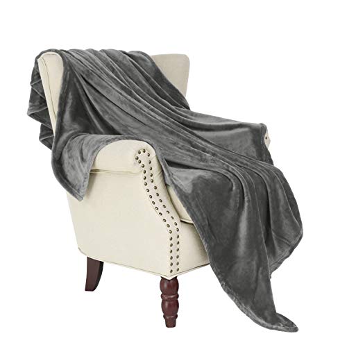 Book Cover Exclusivo Mezcla Large Flannel Fleece Velvet Plush Throw Blanket â€“ 50