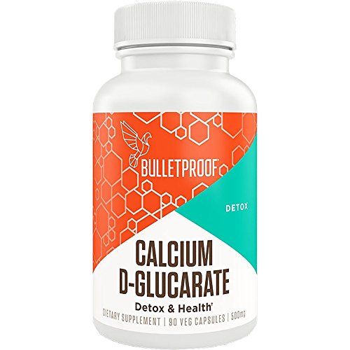 Bulletproof Calcium D-Glucarate, Supports Liver Detox, Aids Healthy Hormone Metabolism (90 Vegetable Capsules)