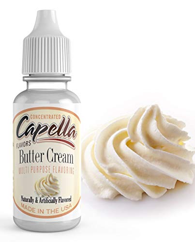 Book Cover Capella Flavor Drops Butter Cream Concentrate 13 ml