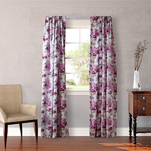 Book Cover Laura- Ashley Lined Curtains Panel Lidia 4-Piece Set