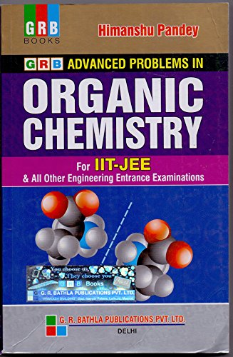 Book Cover GRB ADVANCED PROBLEMS IN ORGANIC CHEMISTRY BY HIMANSHU PANDEY