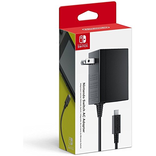 Book Cover Nintendo Switch AC Adapter