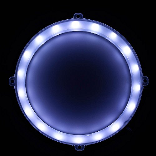 Blinngo Cornhole LED Lights, Ultra Bright Standard Cornhole Night Light for Family Backyard Bean Bag Toss Cornhole Game, Four Color Options, Long-Lasting Over 72 Hours, 2 Set (Cold White)