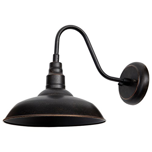Y Decor EL0523ORB Lora 1-Light Oil Rubbed Bronze Outdoor Wall-Light
