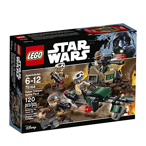 Book Cover LEGO STAR WARS Rebel Trooper Battle Pack 75164 Star Wars Toy