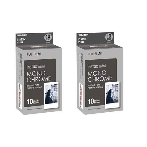 Book Cover Fujifilm Instax Mini Film Monochrome 2-Pack (20 B&W Exposures)