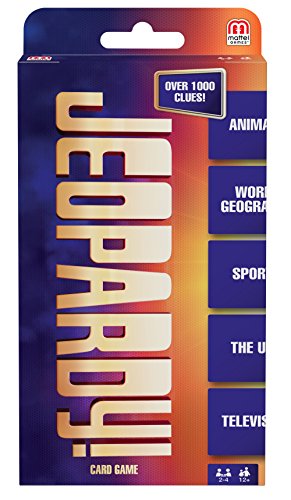 Book Cover Mattel Games Jeopardy Card Game