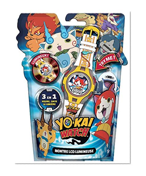Canal Toys - CT06003 - Electronique/Montre - Yo Kai Watch - Montre LCD Lumineuse couleur aleatoire