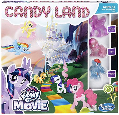 Book Cover Hasbro Gaming Candy Land Game: My Little Pony the Movie Edition