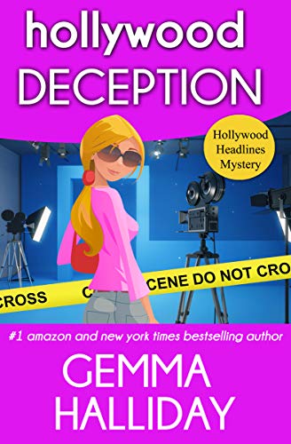 Book Cover Hollywood Deception (Hollywood Headlines Mysteries Book 4)