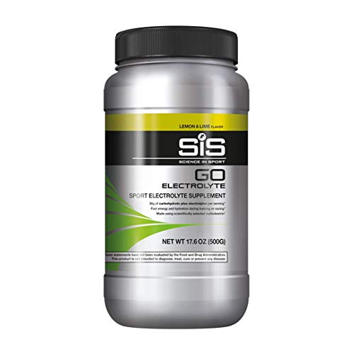 Science in Sport Go Electrolyte Energy Drink Powder | Lemon and Lime Flavor Sports Performance and Endurace Supplement - 1.25 Pound