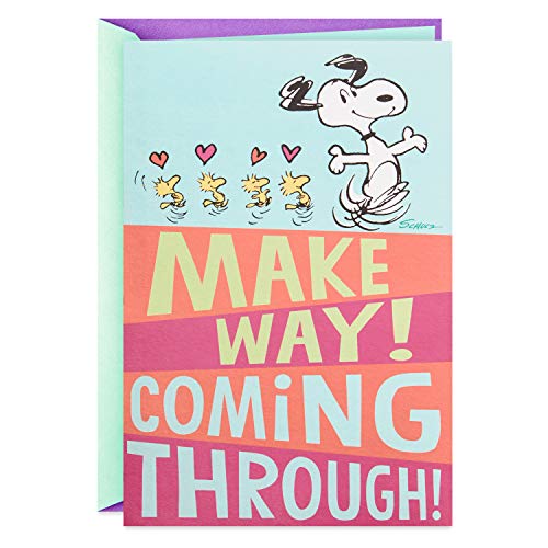 Hallmark Pop Up Peanuts Mothers Day Card or Birthday Card for Mom (Snoopy, Hugs and Kisses for You)