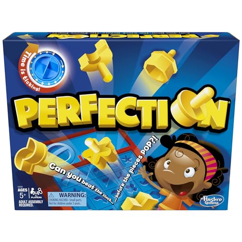 Book Cover Hasbro Perfection Game