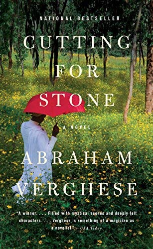 Book Cover Cutting for Stone by Abraham Verghese (2010-01-26)