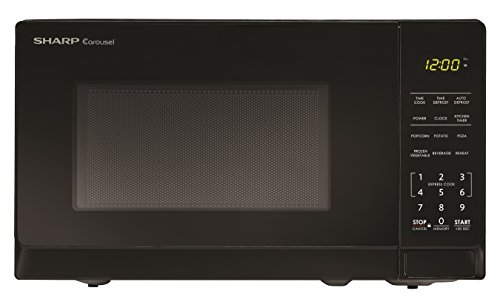 Book Cover Sharp Microwaves ZSMC0710BB Sharp 700W Countertop Microwave Oven, 0.7 Cubic Foot, Black