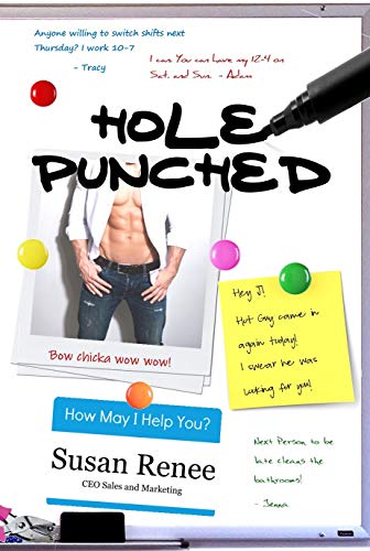 Book Cover Hole Punched