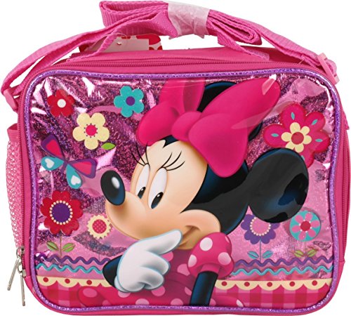 Book Cover Disney Minnie Mouse Soft Lunch kit bag