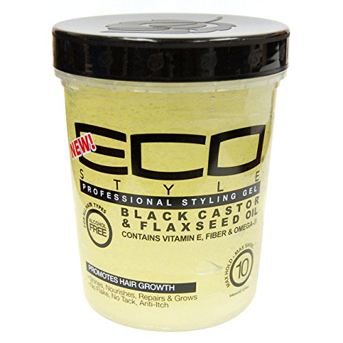 ECO Gel Tenue Extra Black Castor/Huile de Lin 946 ml