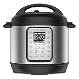 Instant Pot Duo Plus 6 Quart 9-in-1 Electric Pressure Cooker, Slow Cooker, Rice Cooker, Steamer, Sauté, Yogurt Maker, Warmer & Sterilizer, 15 One-Touch Programs,Stainless Steel/Black