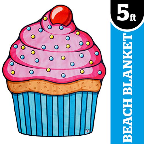BigMouth Inc Gigantic Cupcake Beach Blanket
